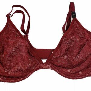 Victoria's Secret Body by Victoria Women's Size 34C Red Unlined Plunge New with